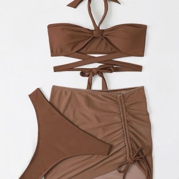 Bikini LUXE Three Piece Bikini Swimsuit Set - Picture 2 of 8